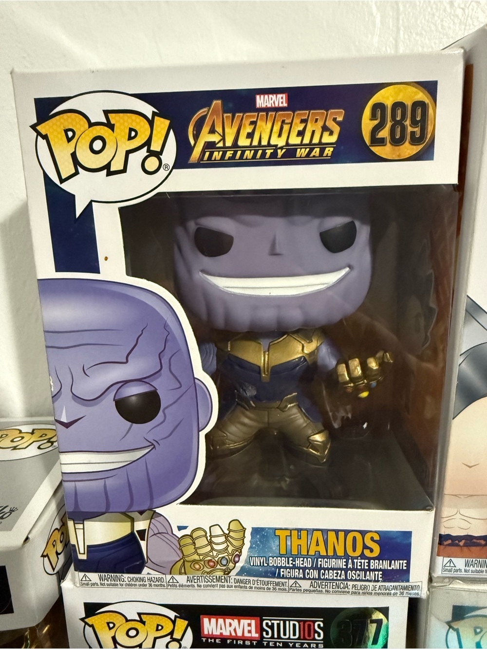 Funko Thanos Vinyl Figure - Purple, Gold